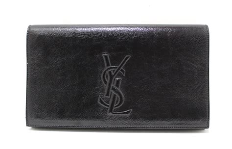 ysl patent leather clutch|saint laurent evening clutch.